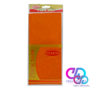 papel seda 10 pliegos 50,8x66cm salmon artel