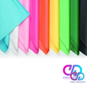 papel seda 10 pliegos multicolor(rojo,azul,verde,negro) artel