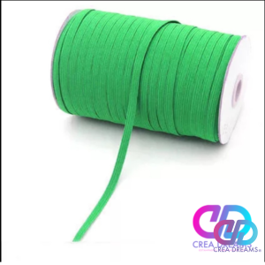 elastico color verde 6mmx1mt