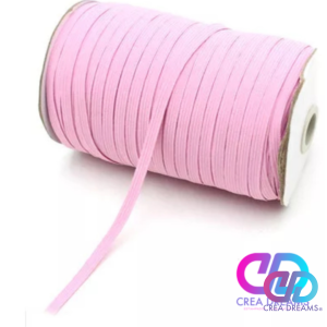 elastico color  rosado  6mmx1mt