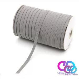 elastico color gris 6mmx1mt