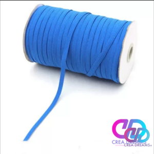 elástico color Azul Claro 6mmx1mt