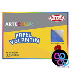 Papel volantin 10 pliegos Artel