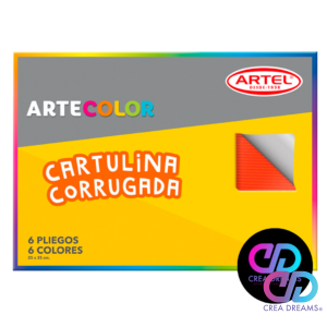 Cartulina corrugada 6 pliegos Artel
