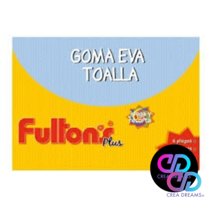 Goma eva toalla 6 pliegos Fultons