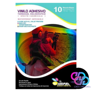 vinilo adhesivo holografico efecto cuadricula