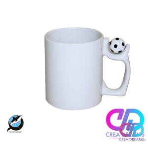 Tazón Para Sublimación 11oz De Fútbol PremiumMarca: Photo USA