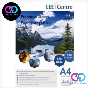 Papel Fotográfico Premium 130gr  glossy