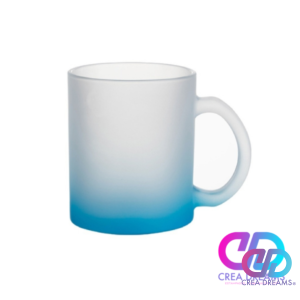 Tazón empavonado Sublimable 11oz Fondo Azul