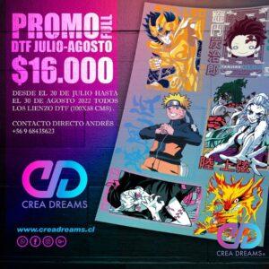 Impresión DTF | Elige Tamaño