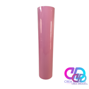 vinilo textil 50cm x 1mt color rosado PU