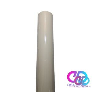 Vinilo Textil 50cm x 1mt termotransferible PU color beige