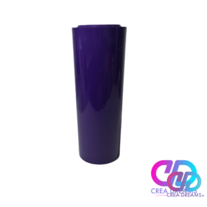 Vinilo Textil 50cm x 1mt termotransferible PU color morado Oscuro