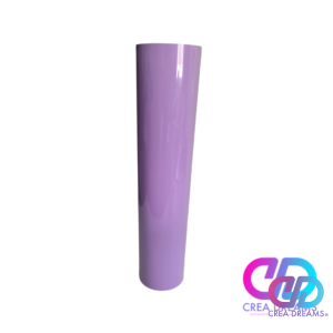 Vinilo Textil 50cm x 1mt termotransferible PU color morado