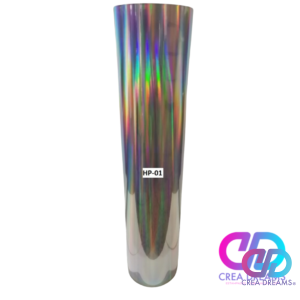 vinilo decorativo Holográfico 50cm x 50cm efecto Liso