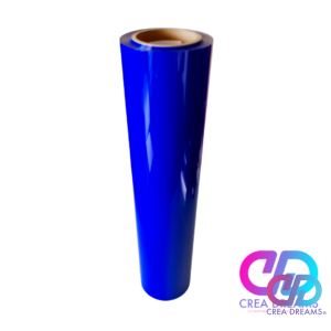Vinilo Textil 50cm x 1mt  Azul PU