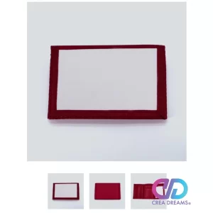 Billetera Sublimable Roja