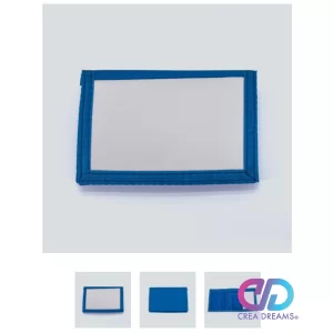 Billetera Sublimacion Azul