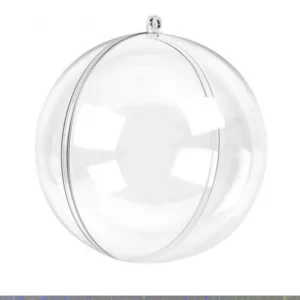 Esfera Transparente 8cm 1U