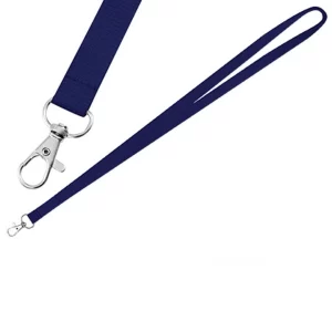 Lanyard Porta Credencial Azul 2cm x 45cm