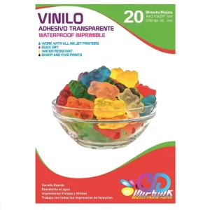 Vinilo Adhesivo Transparente