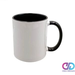 taza 11oz interior color negro