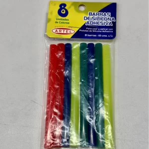 barra silicona de colores 10cm artel
