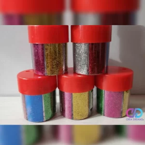 escarcha 6 colores
