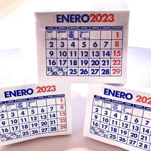mini calendario 2024