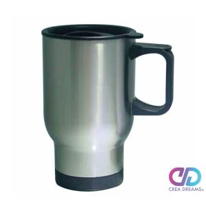 Mug Aluminio Con Tapa