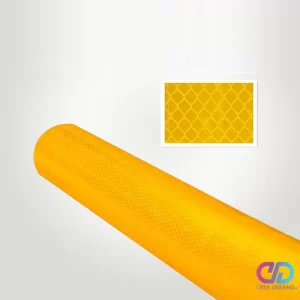Vinilo Decorativo Reflectante Amarillo
