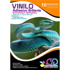 vinilo adhesivo brillante