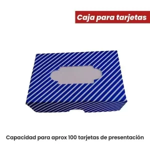 Caja Para Tarjeta Color