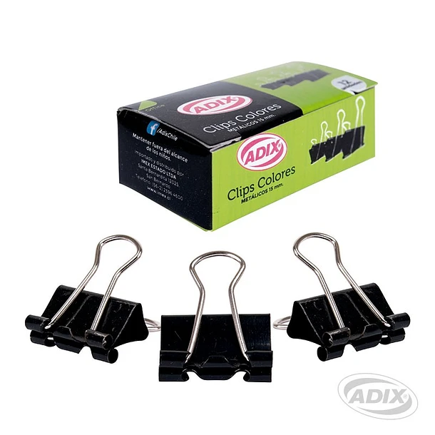 Clip Doble 15mm