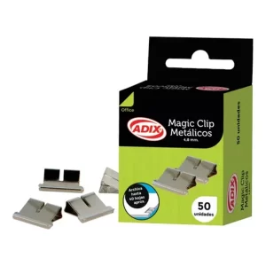Magic Clip Metálicos 4,8mm 50u