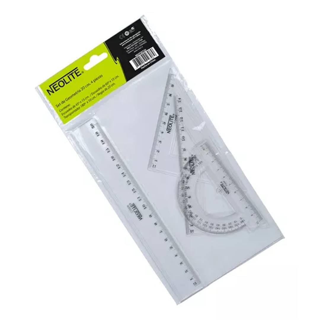 Set Geometría 20cm