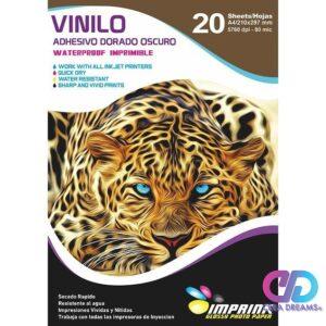 Vinilo Adhesivo Blanco Glossy Imprimible A4/20 Hojas Imprink