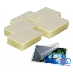 Mica Para Termolaminado Tamaño Carnet 100 Hojas