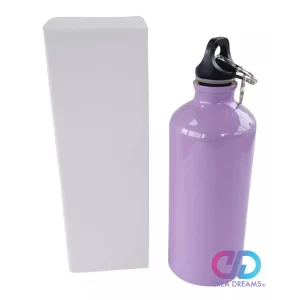 Botella Sublimable 600cc  Color Morado