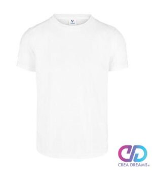 Polera Algodón Blanca Niño Talla 4